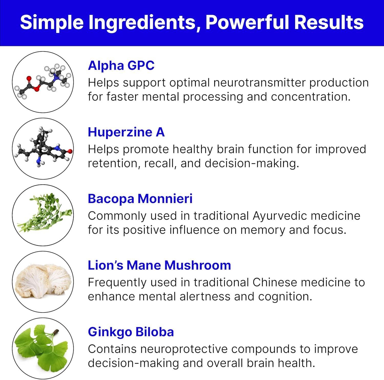 RediMind – Natural Brain Booster & Memory Support (Vegan, 30 Capsules)