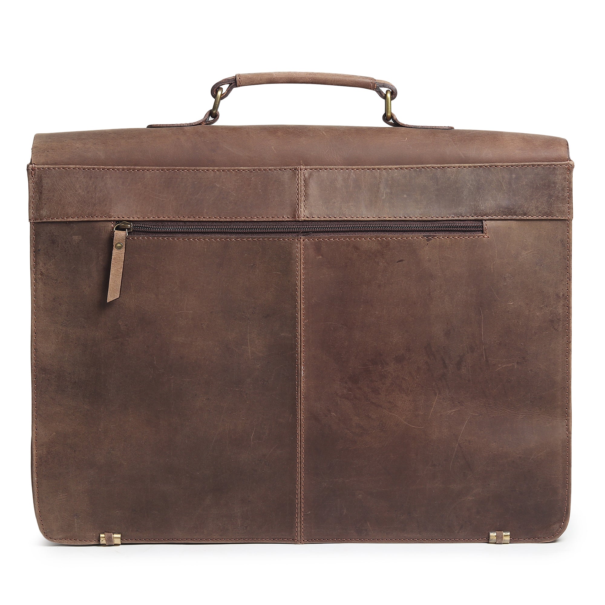 Buffalo Leather Messenger Bag
