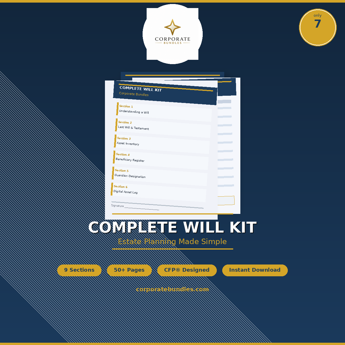 Complete Will Kit — Estate Planning Made Simple