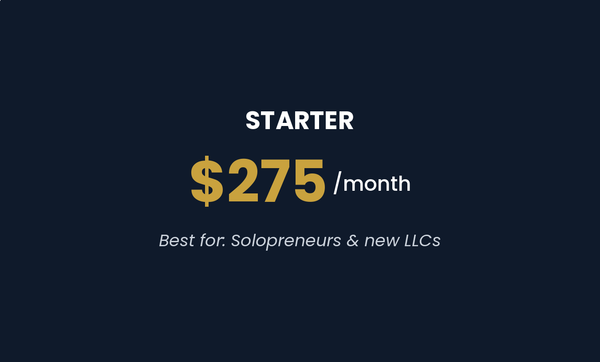 Bookkeeping Services - Starter